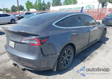 2020 Tesla Model 3 Standard Range Plus Rear-Wheel Drive/Standard Range Rear-Wheel Drive from USA, damaged, VIN 5YJ3E1EA4LF597181